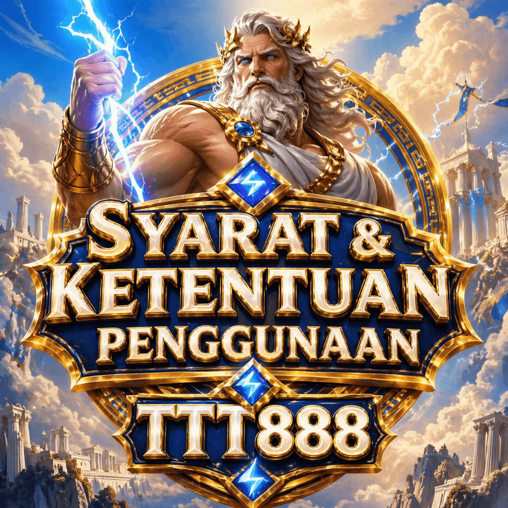 Halaman syarat dan ketentuan TTT888 yang menjelaskan aturan penggunaan akun, akses layanan, dan panduan pengguna platform